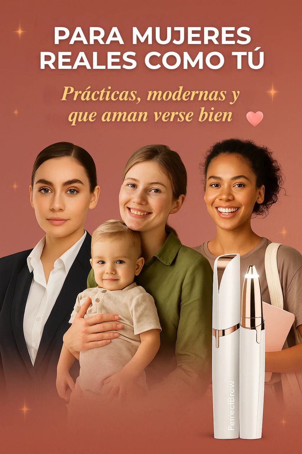 Depilador Facial de Precisión 2 en 1 – Piel Suave al Instante