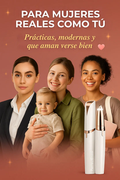 Depilador Facial de Precisión 2 en 1 – Piel Suave al Instante