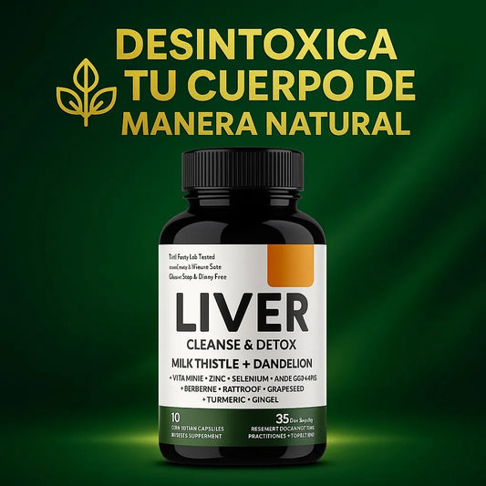 🫀✨ Menos Toxinas, Más Energía: Cuida Tu Hígado Todos Los Días Con Liver Cleanse 🌿⚡
